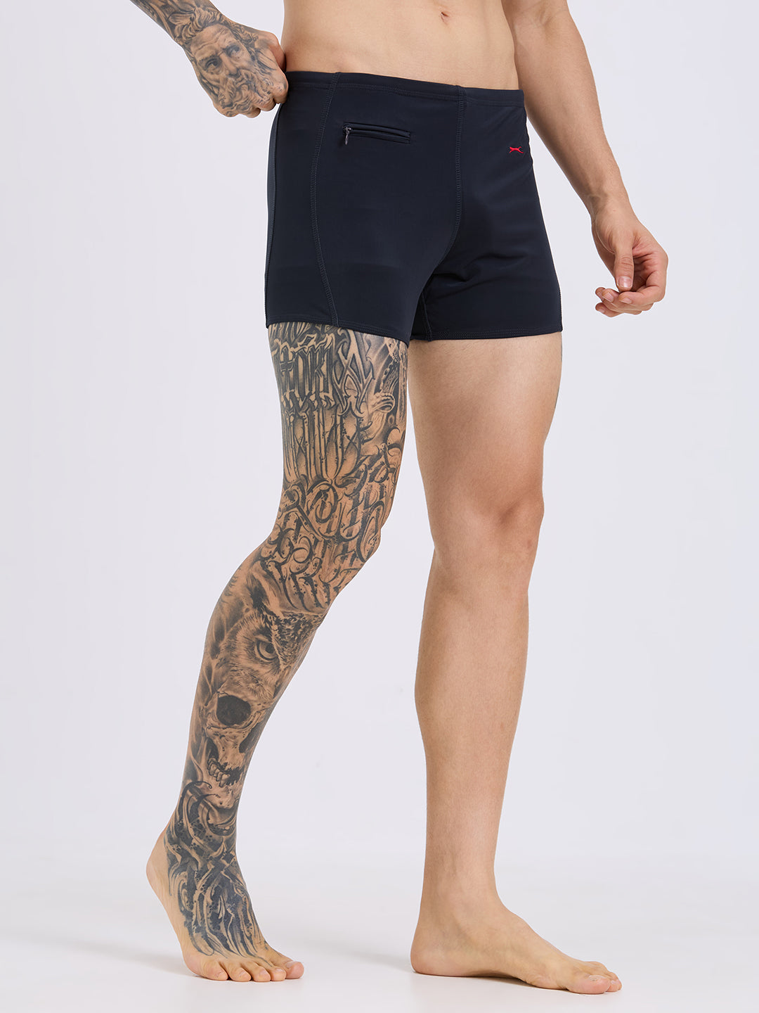Black Panther Men's U-Front Swimming Trunk-U 201
