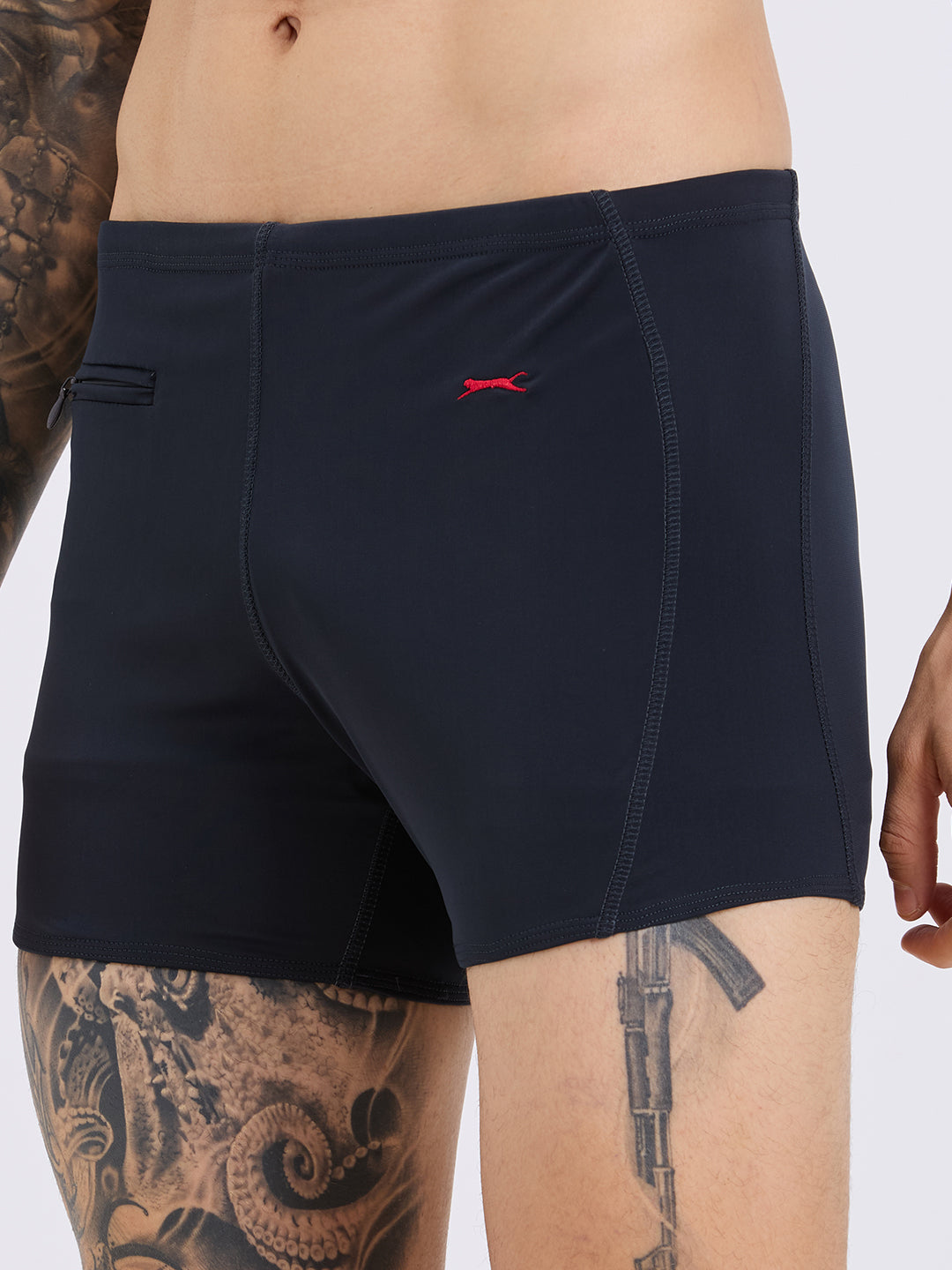 Black Panther Men's U-Front Swimming Trunk-U 201