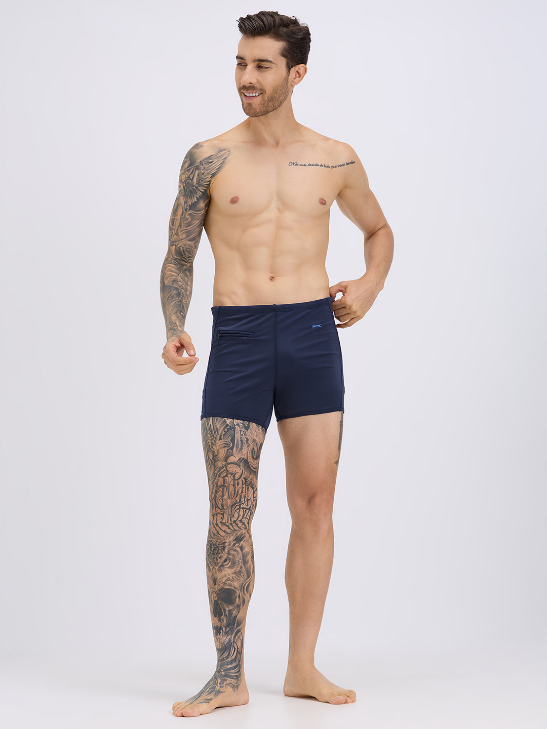 Black Panther Men's U-Front Swimming Trunk-U 201