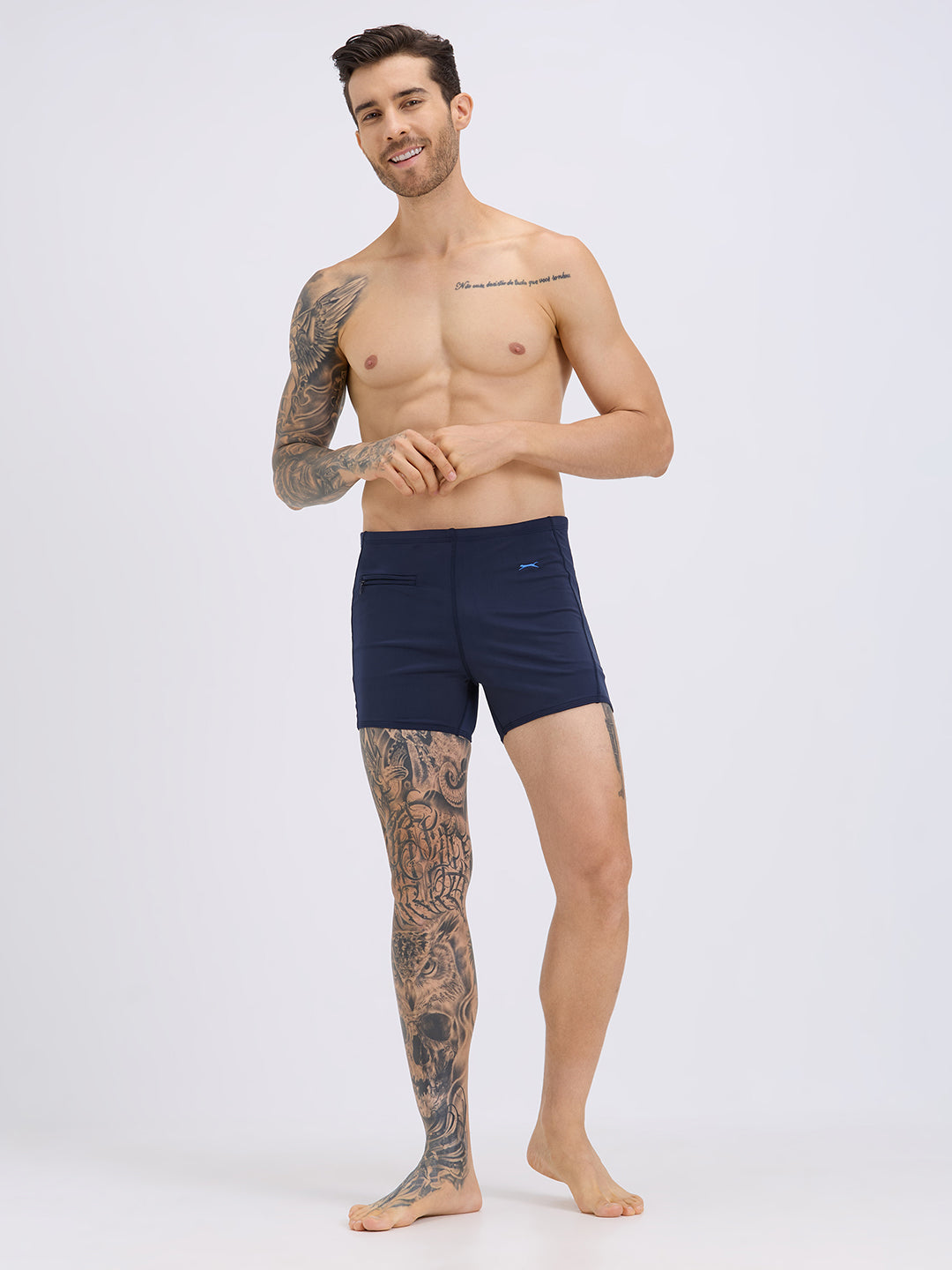Black Panther Men's U-Front Swimming Trunk-U 201