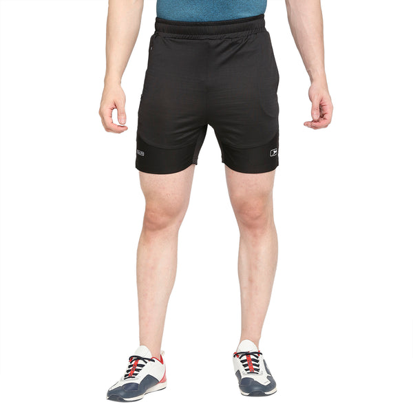 Black Panther Mens Acti Fit Shorts [ PC 50050 S ]