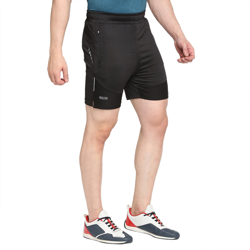 Black Panther Mens Acti Fit Shorts [ PC 50050 S ]