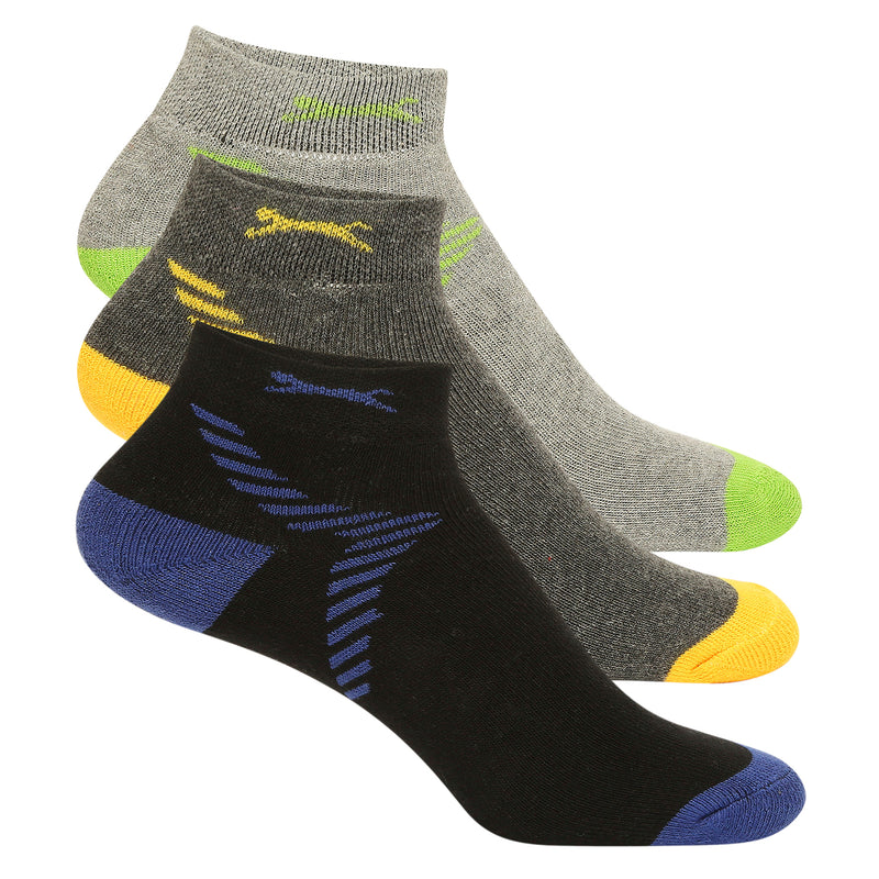 Black Panther Uni-Sex Trio Sports Socks Pack (ALEXA)