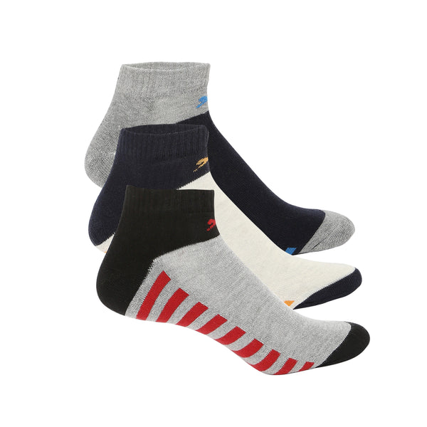 Black Panther Mens Trio Sports Socks Pack [RUGBY X]