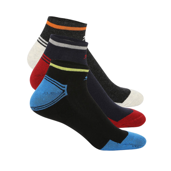 Black Panther Mens Trio Sports Socks Pack [MINI SPORT X]