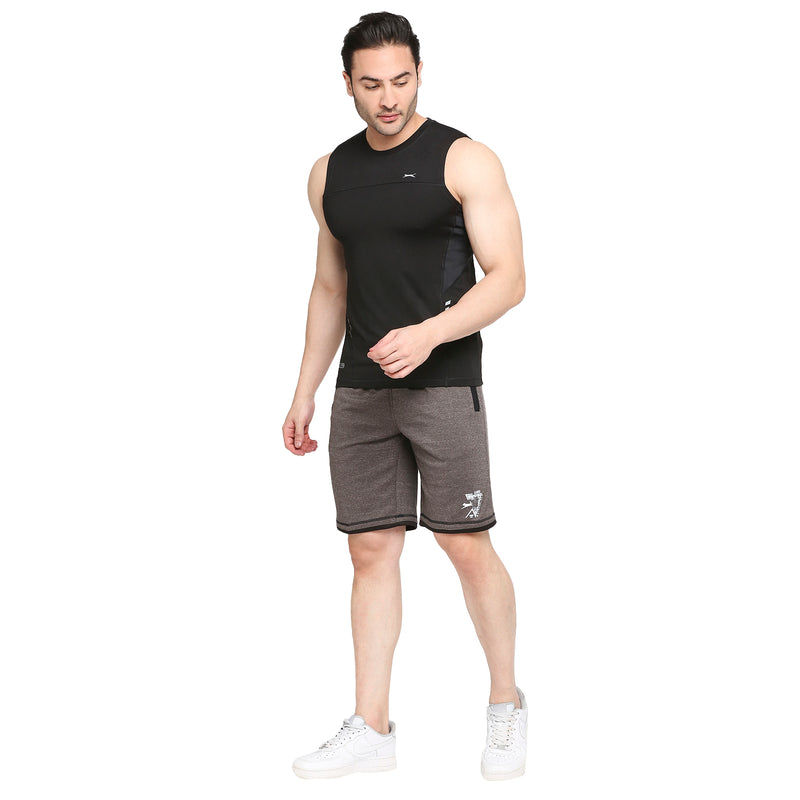 Black Panther Mens Acti Fit Shorts [ LS 57040 S ]