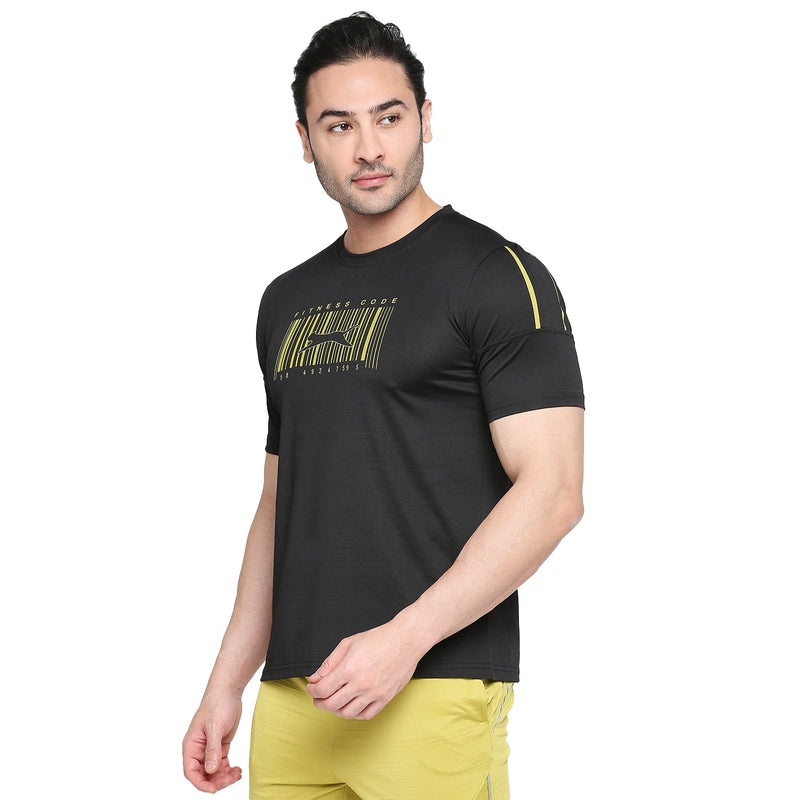 Black Panther Mens Acti Fit T-Shirt [FF 91002 S]