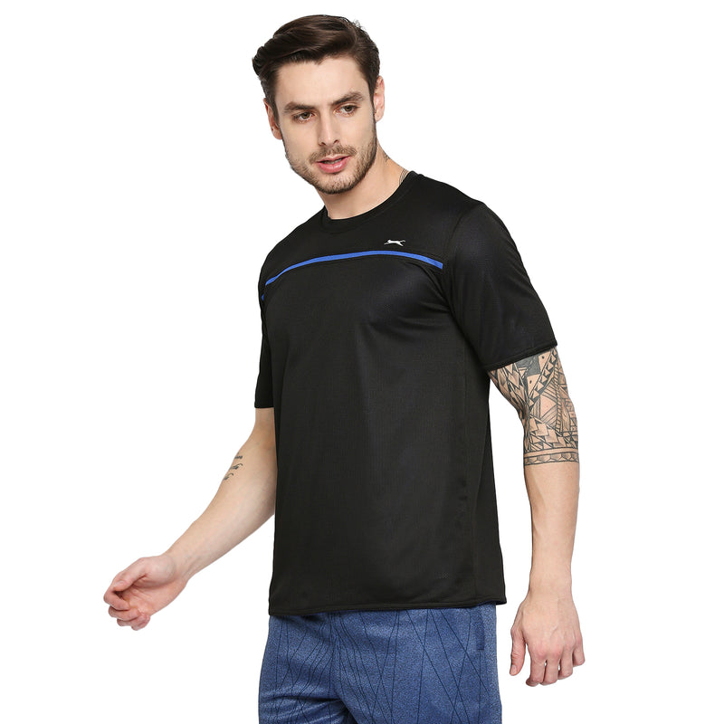 Black Panther Mens Acti Fit Round Neck Reversible T-Shirt [RV 710106S]