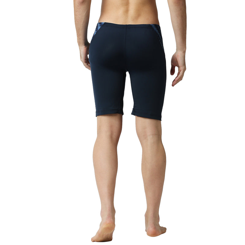 Black Panther Men's Navy Skinner Long Tights Swimwear [S -312]