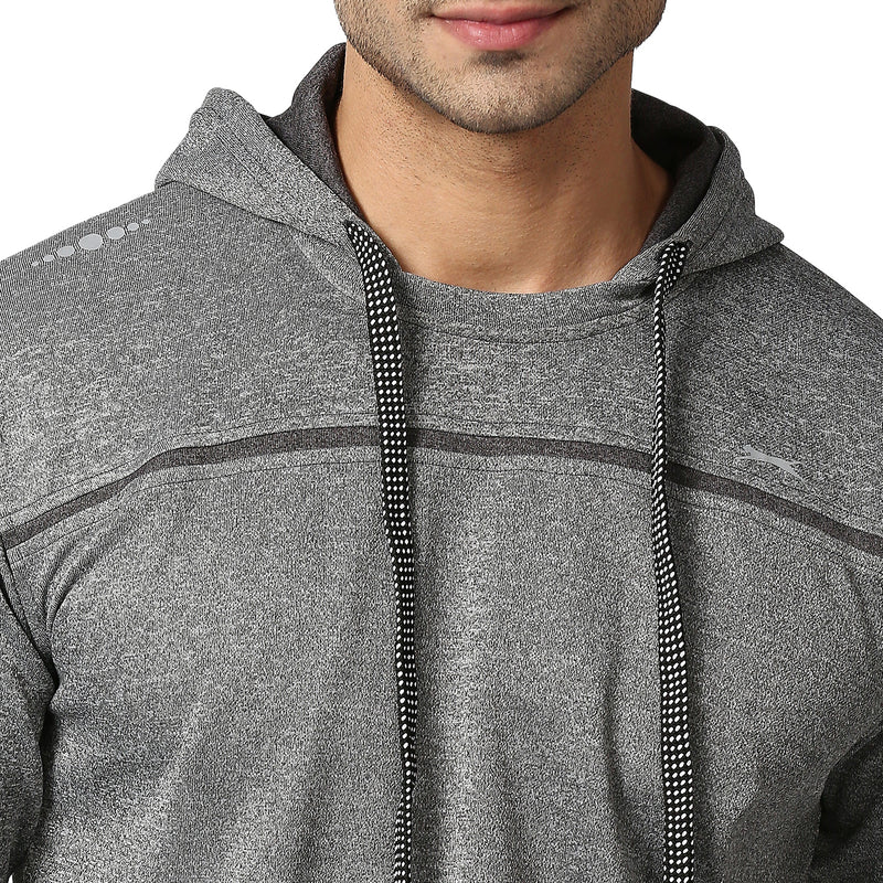 Black Panther Mens Round Neck Hooded Sweatshirt [SS 41105 S]