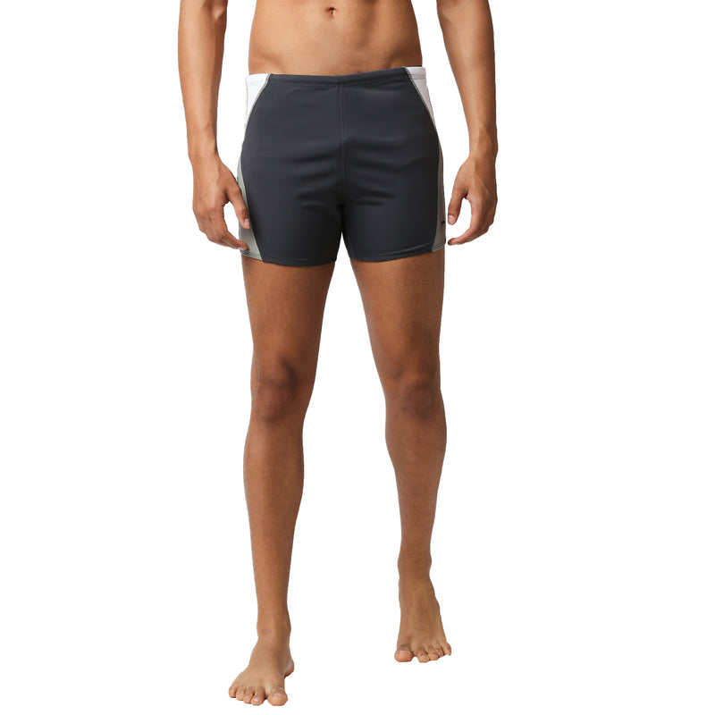 Black Panther Men's Dark Grey U- Front Swimming Trunk [U-212]